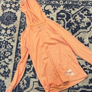 Orange Long Sleeve Hoodie